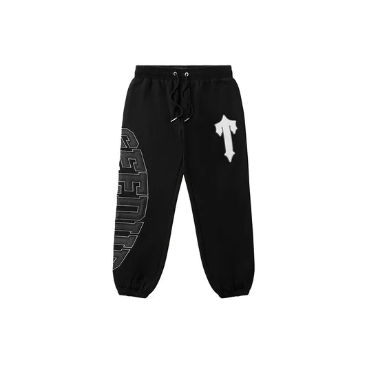 Geedup x Trapstar Team Logo x Irongate T Trackpant 'Black / White' (2025)