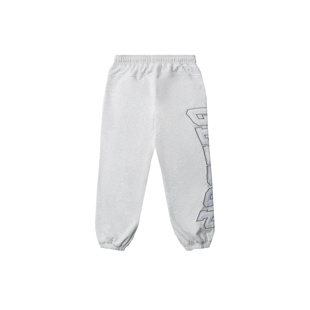 Geedup x Trapstar Team Logo x Irongate T Trackpant 'White Marle / Grey' (2025)