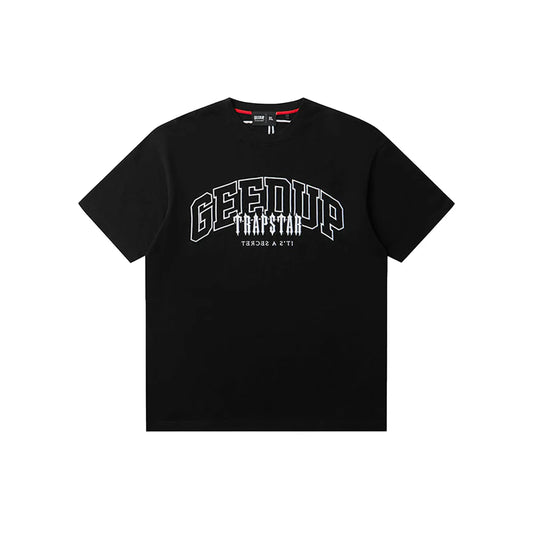 Geedup Team Logo x Trapstar Irongate T-Shirt 'Black' (2025)