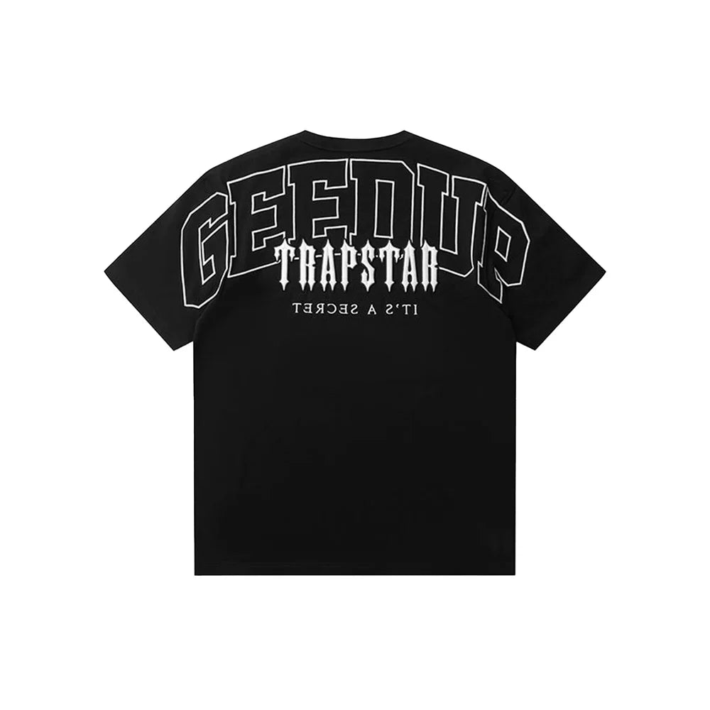 Geedup Team Logo x Trapstar Irongate T-Shirt 'Black' (2025)
