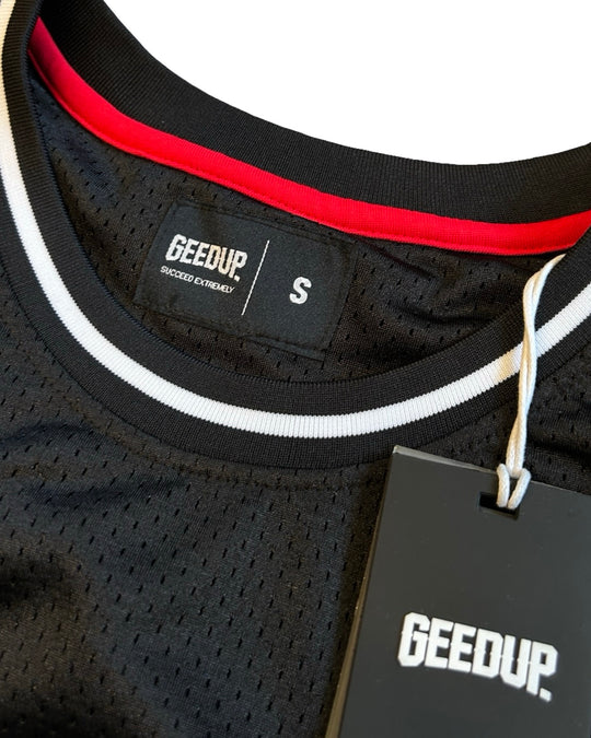 Geedup GDUPFK Basketball Jersey 'Black / Blue' (2025)