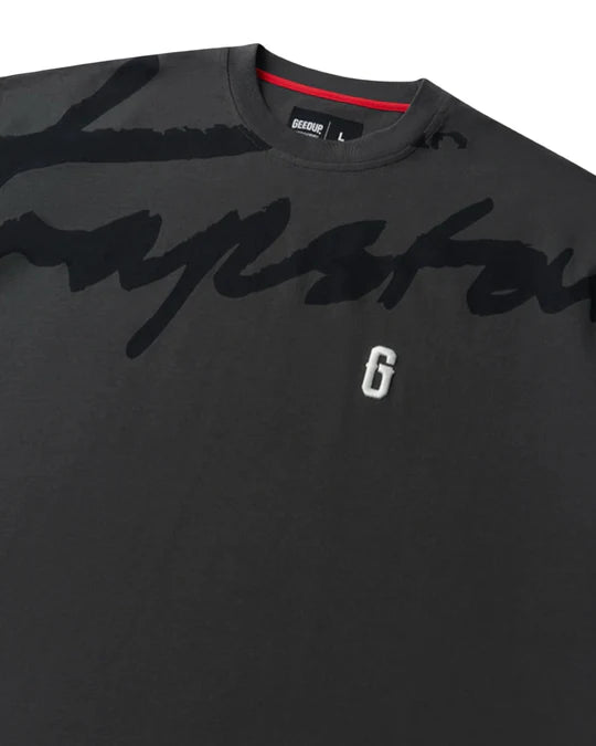 Geedup G x Trapstar Signature T-Shirt Vintage Black (2025)