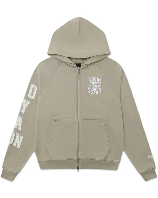 Geedup Movers & Shakers Zip Jacket in Grey and White (2024)