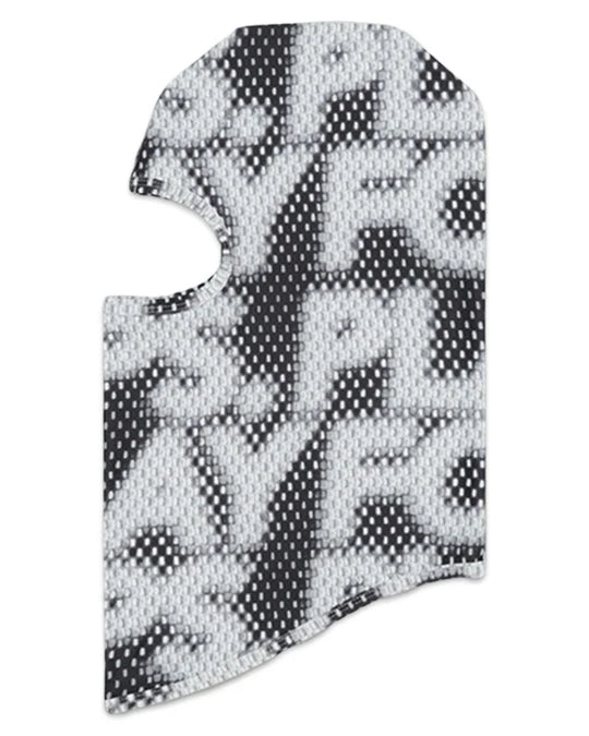 Geedup PFK Static Puffer Jacket and Ski Mask in Multi Colour Black (Online)