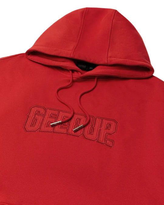 Geedup PFK T.T Hoodie in Double Red (Available)