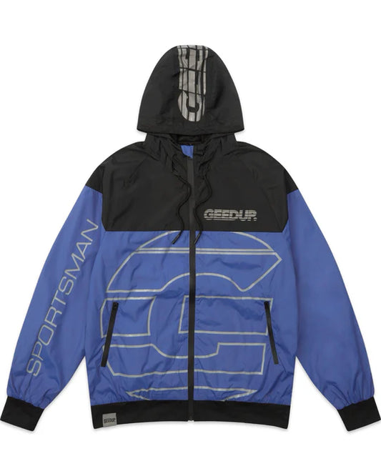 Geedup Sportsman Spray Jacket in Blue and Black (2022)