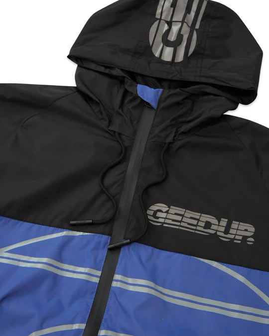 Geedup Sportsman Spray Jacket in Blue and Black (2022)