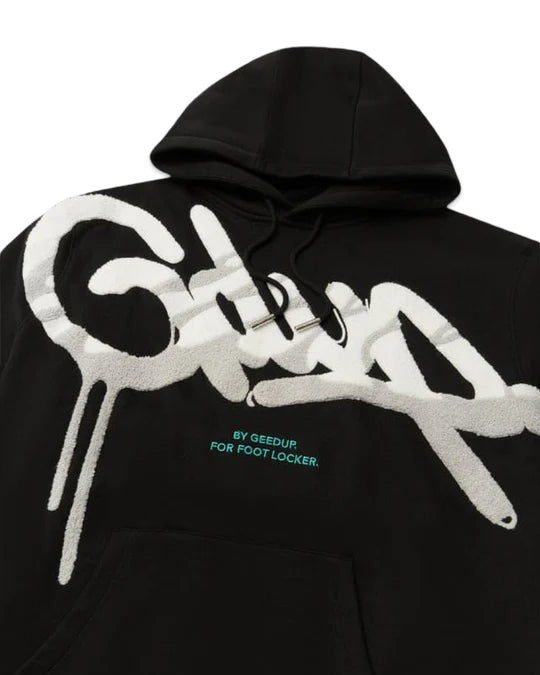 Geedup x Footlocker x TN Handstyle Hoodie in Black, White and Grey (Available)