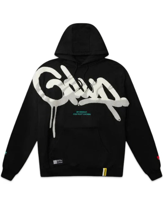 Geedup x Footlocker x TN Handstyle Hoodie in Black, White and Grey (Available)