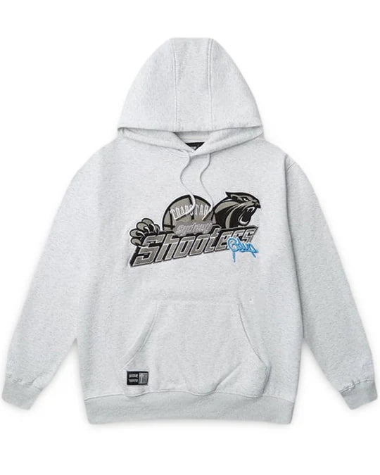 Geedup x Trapstar Sydney Shooters Hoodie White Marle and Blue (2025)