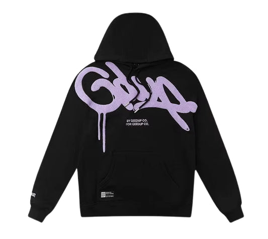 Geedup Handstyle Lavender/Black Hood