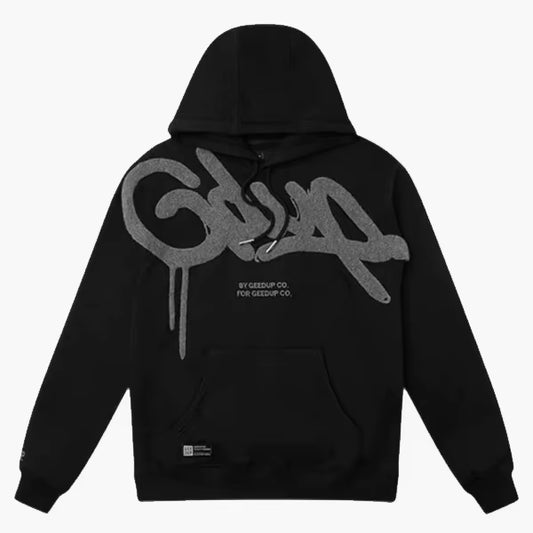 Geedup Handstyle Grey/Black Hood