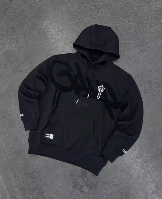 Geedup x Trapstar Handstyle x Irongate T Hoodie 'Black' (2025)