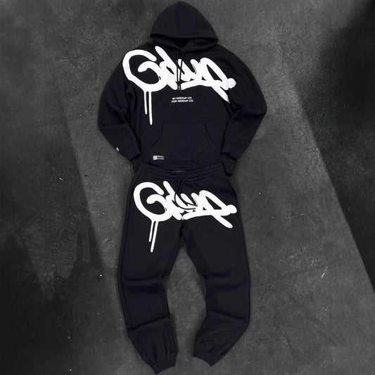 Geedup Handstyle White/Black Track Set