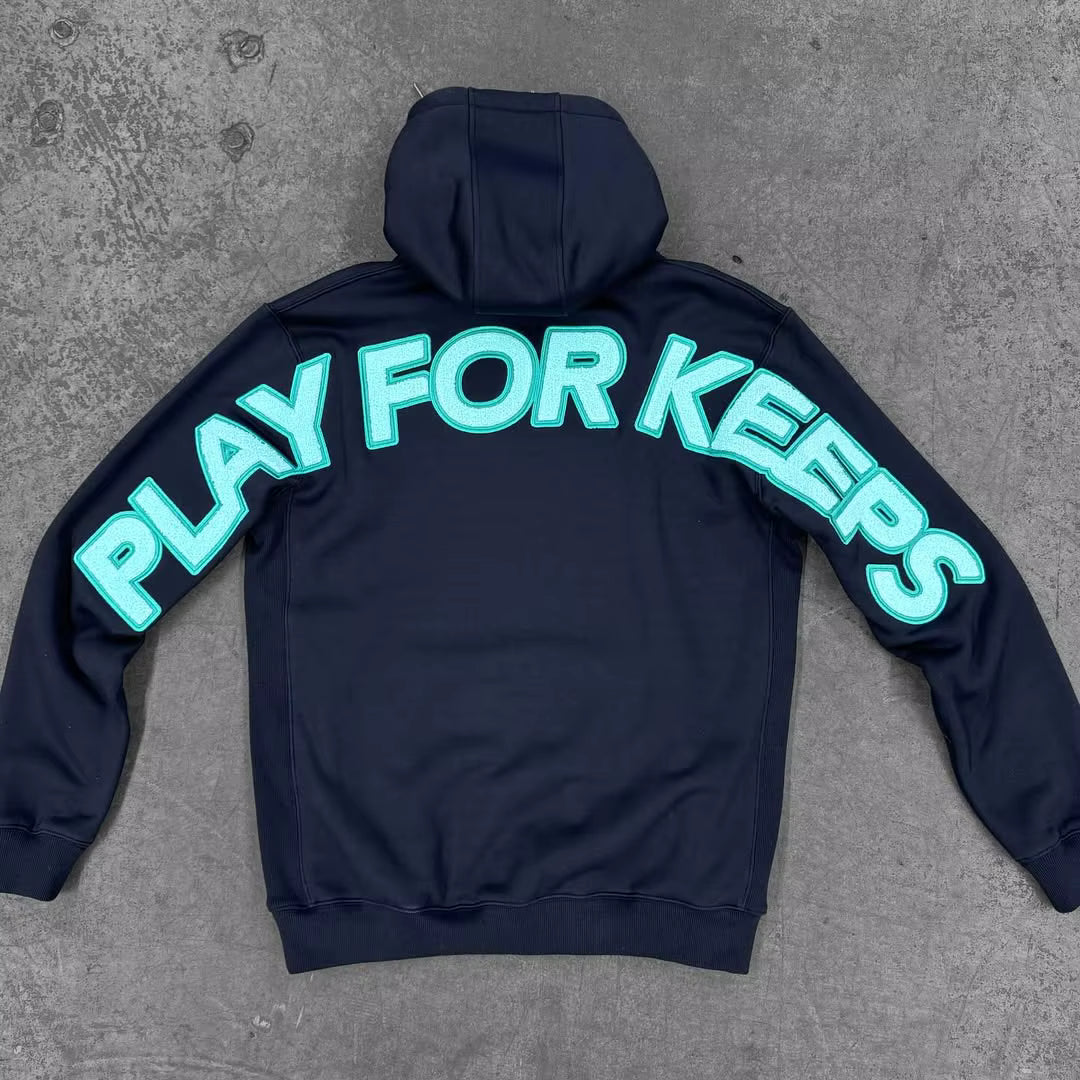 Geedup Play For Keeps Teal/Navy Blue Hood
