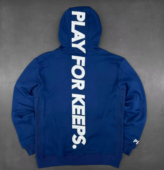 Geedup Play For Keeps White/Blue Hood