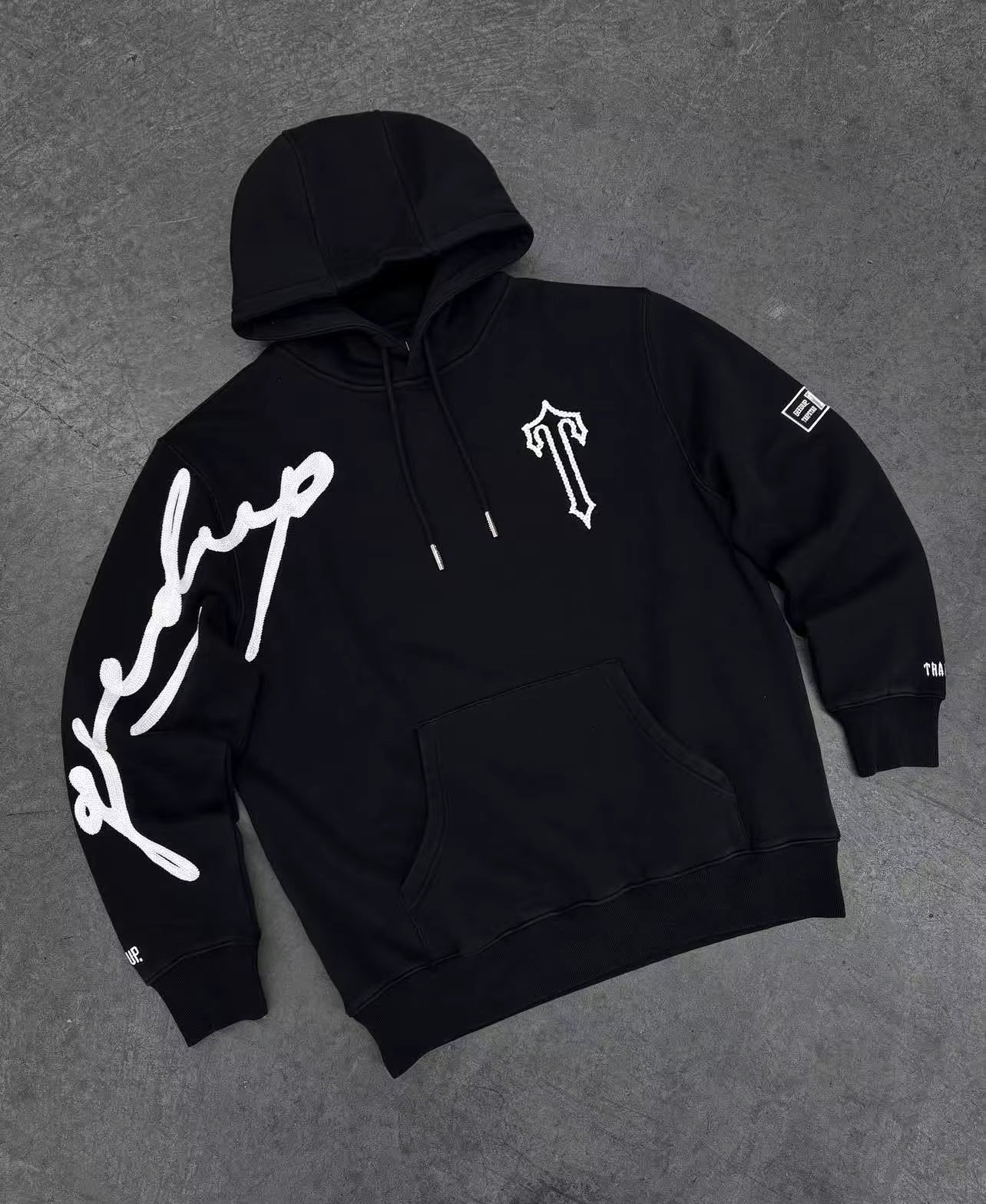 Geedup Signature x Trapstar T Hoodie Black/White (2025)