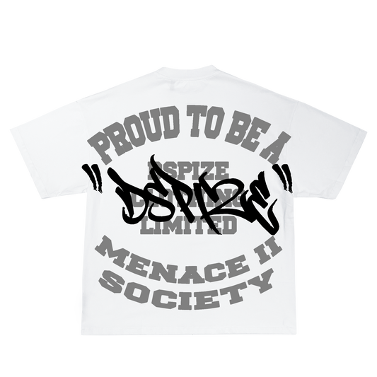 DCL Proud To Be A Menace II Society Grey/Black Tshirt