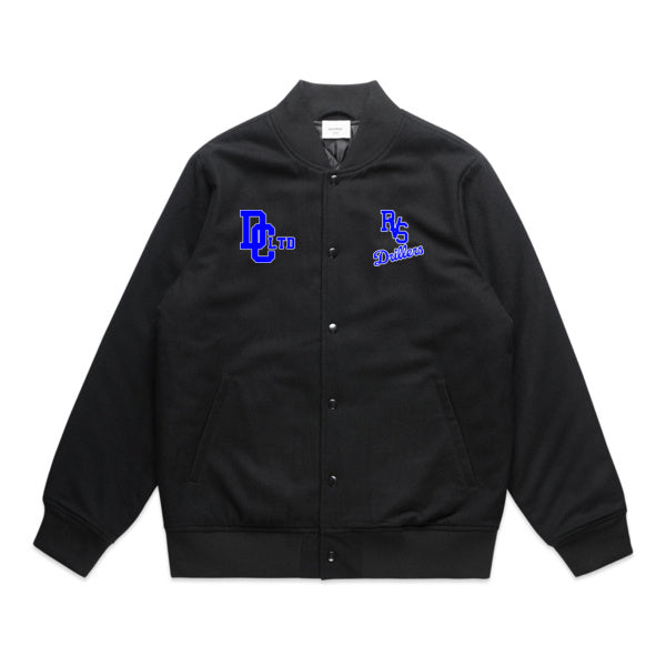 DCL Rotovegas Drillers Felt Bomber Jacket