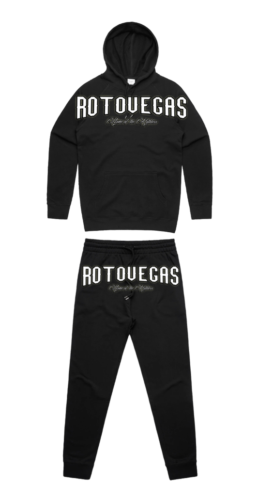 DCL Rotovegas Home of the Ruthless White/Black Track Set