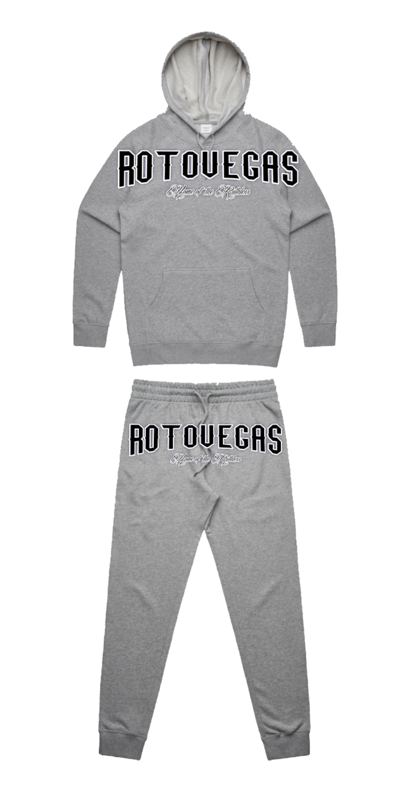 DCL Rotovegas Home of the Ruthless Black/Grey Track Set