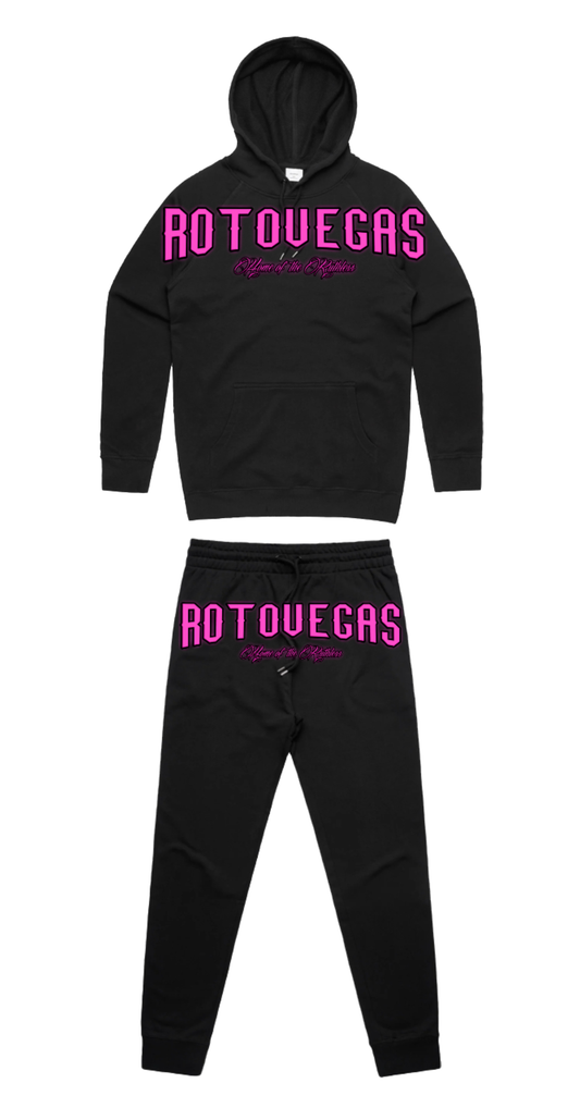 DCL Rotovegas Home of the Ruthless Pink/Black Track Set