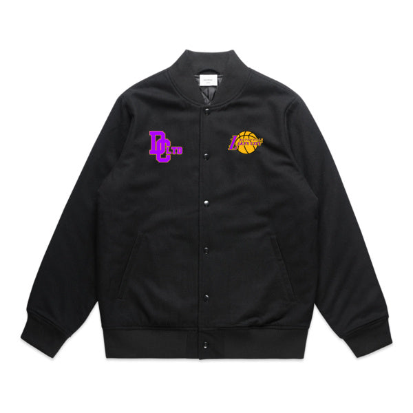 DCL Rotovegas Lakes City Felt Bomber Jacket