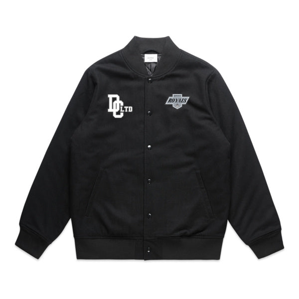 DCL Rotovegas Royals Felt Bomber Jacket