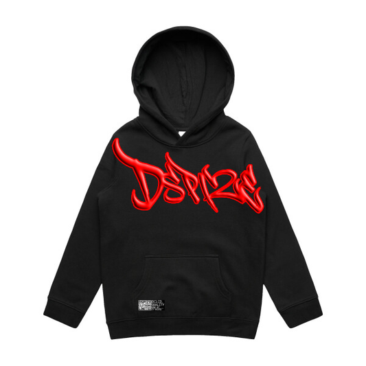 DCL Dspize Handstyle Red/Black Hood (Kidz)