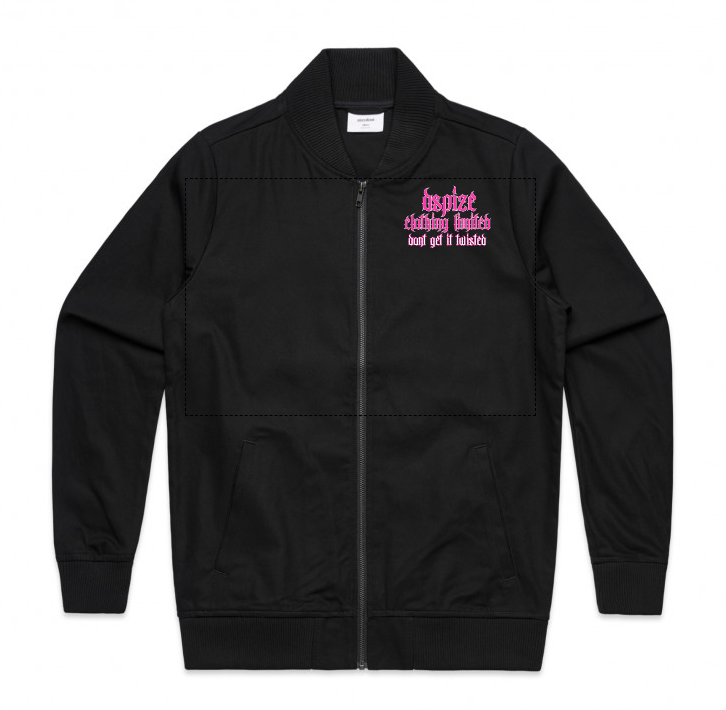 DCL DGIT Bad Manners Pink/Black Bomber Jacket