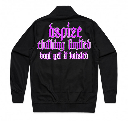 DCL DGIT Bad Manners Purple/Black Bomber Jacket
