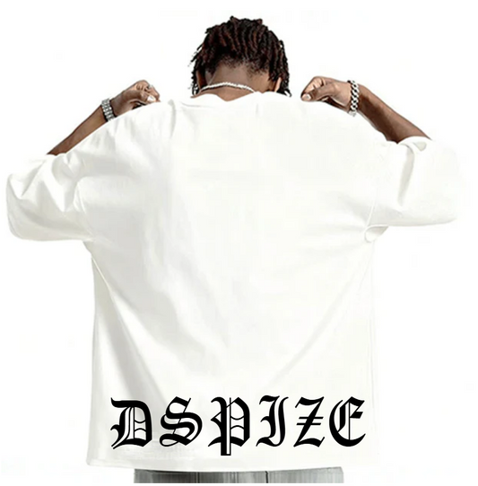 DCL DSPIZE Back Tail - Pro Club Heavyweight Short Sleeve White Tee