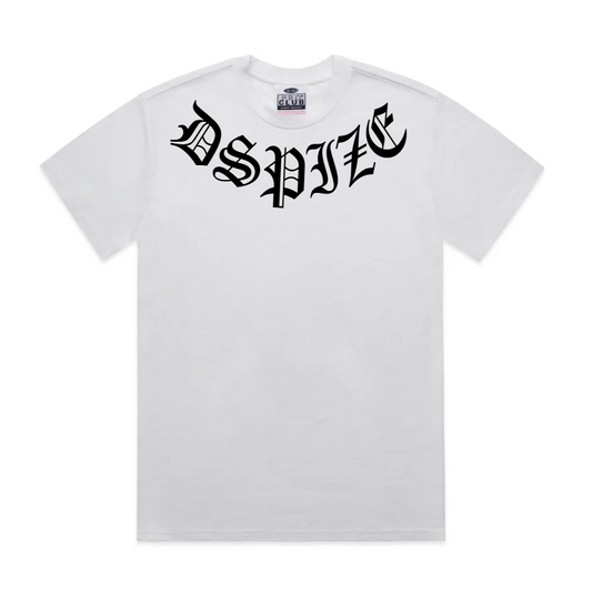 DCL DSPIZE Collar - Pro Club Heavyweight Short Sleeve White Tee