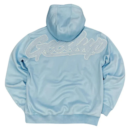 Geedup OS Script Hoodie Cool Blue