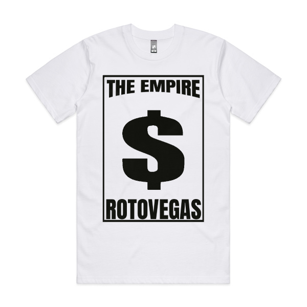 DCL The Empire Straight Cash Money White Tee