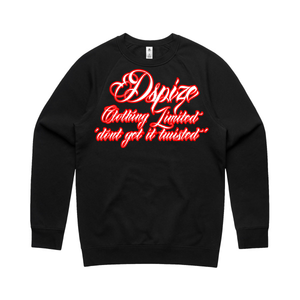 DCL Chicano Red/Black Crew Neck