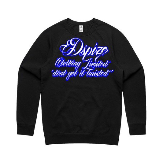 DCL Chicano Blue/Black Crew Neck