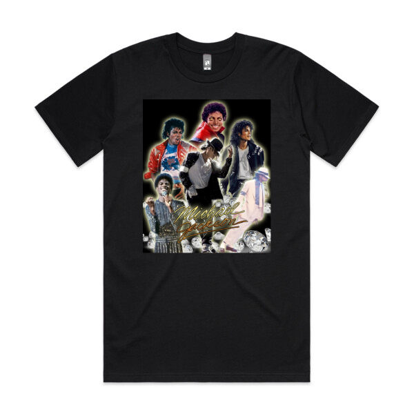 DCL Michael Jackson Black Tee
