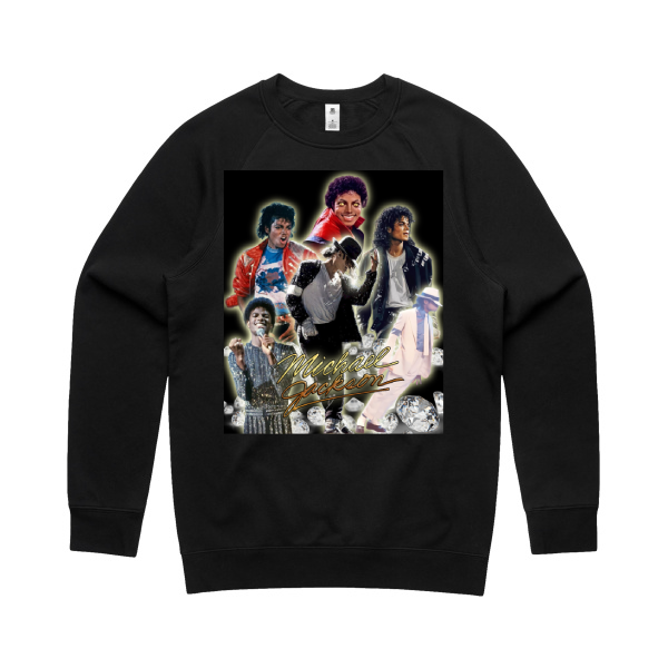 DCL Michael Jackson Black Crew Neck