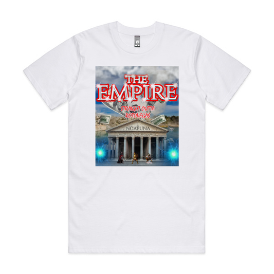 DCL The Empire Straight Outta Rotovegas White Tee