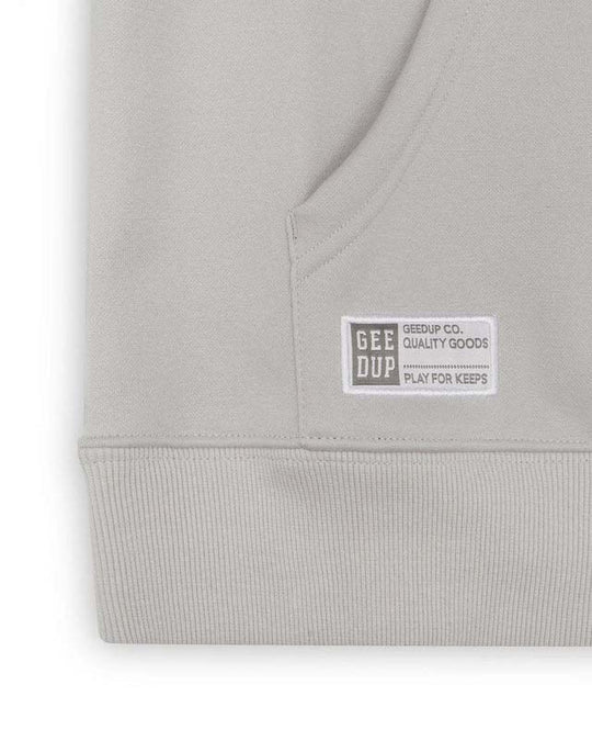 Geedup Handstyle Hoodie 'Grey White' (2022)