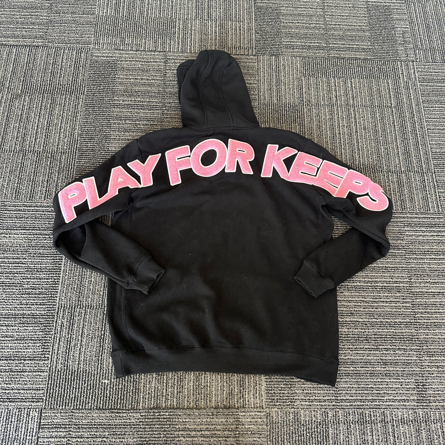 Geedup Play For Keeps Hoodie 'Black / Pink' (2024)