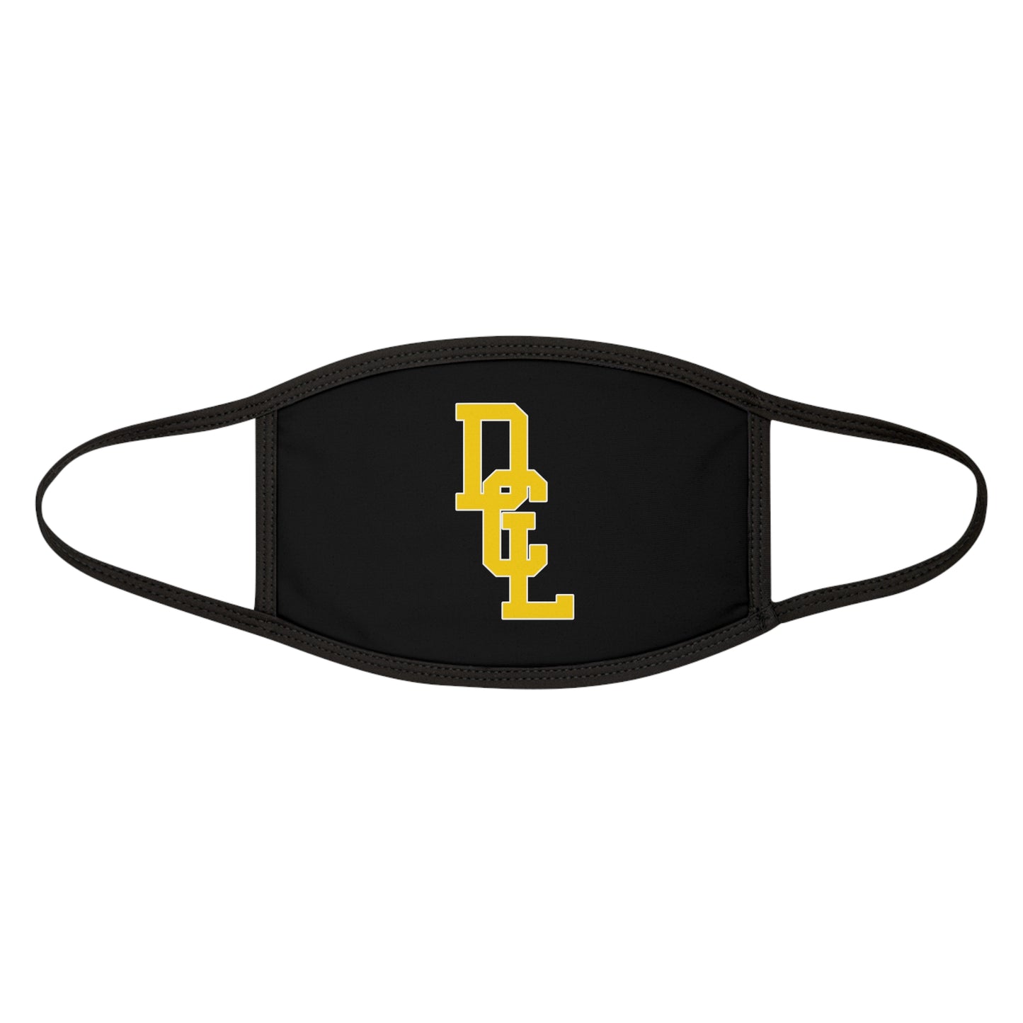 DCL LA Style Yellow Black Face Mask
