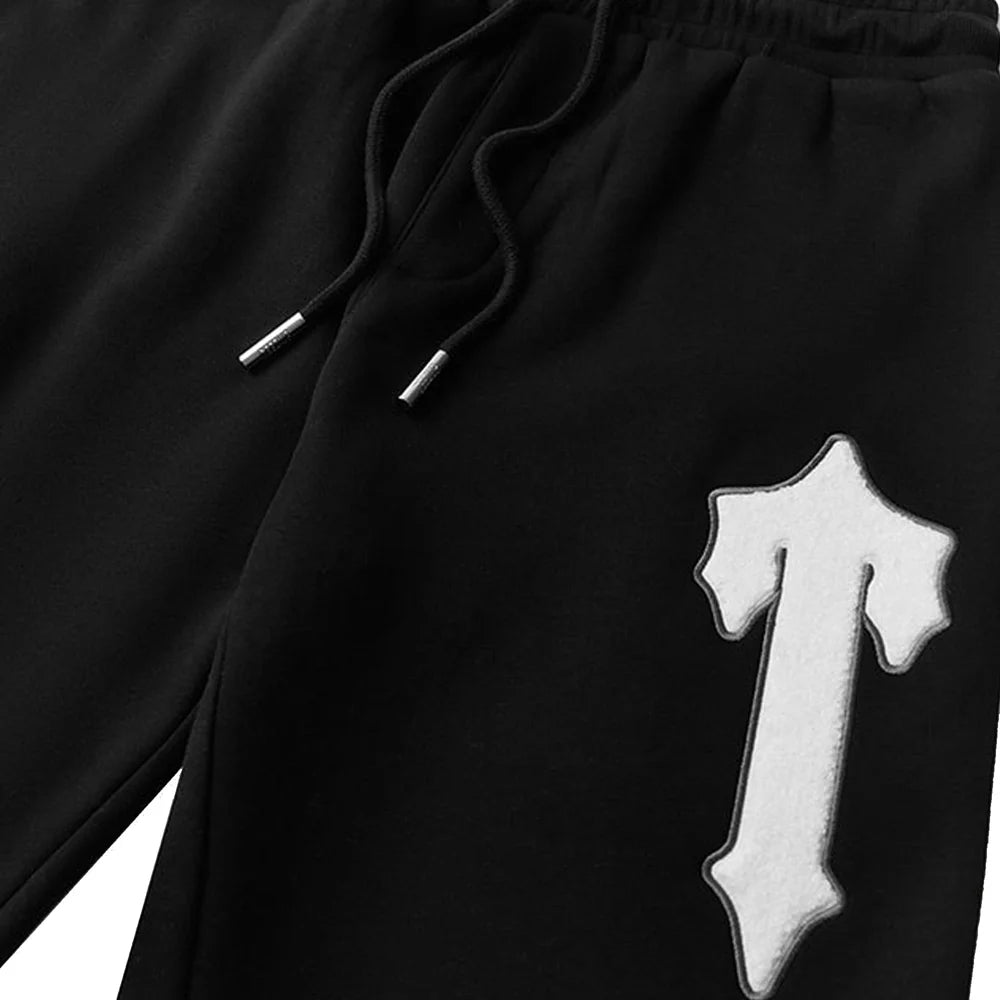 Geedup x Trapstar Team Logo x Irongate T Trackpant 'Black / White' (2025)