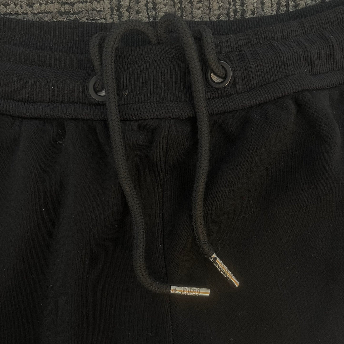 Geedup Co x Trapstar Team Logo x Irongate T Track Pants - Black/White (2025)