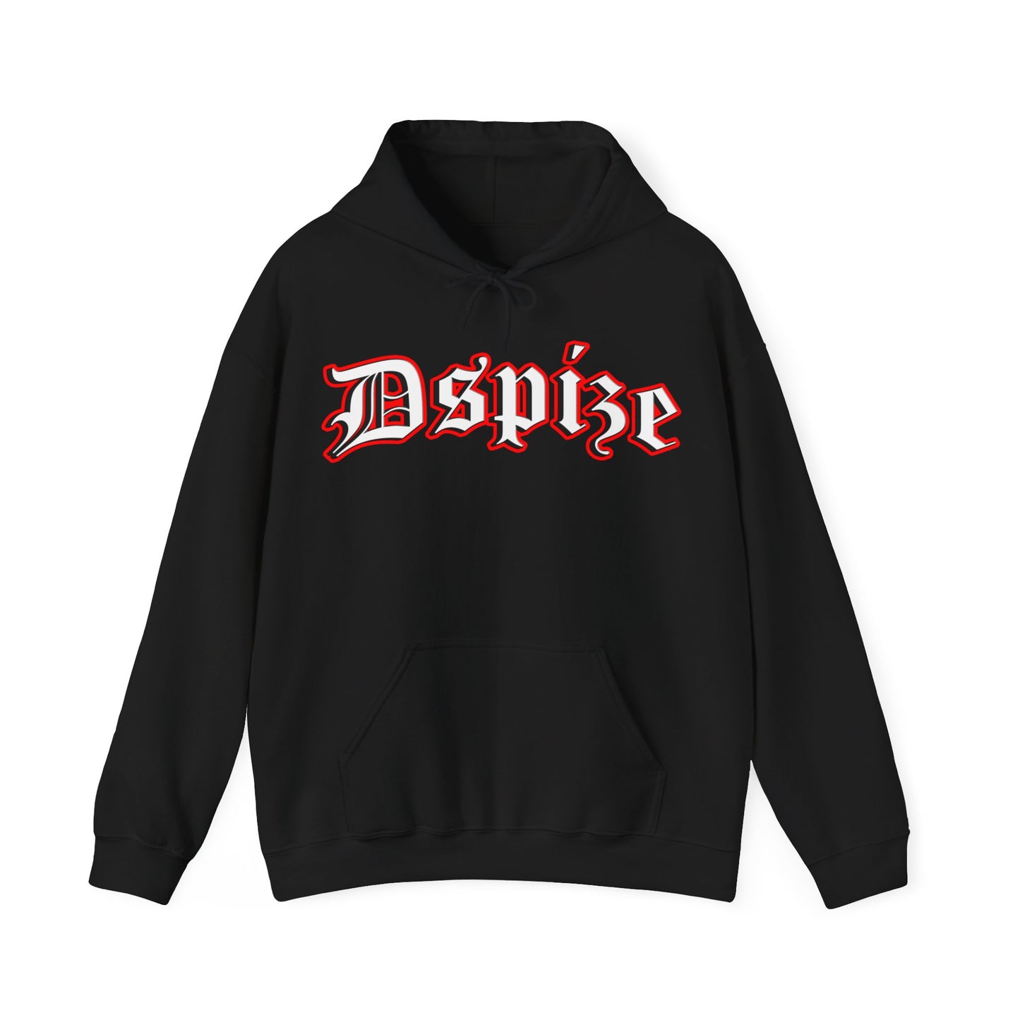 DCL Dspize Old English Red/White/Black  Hood