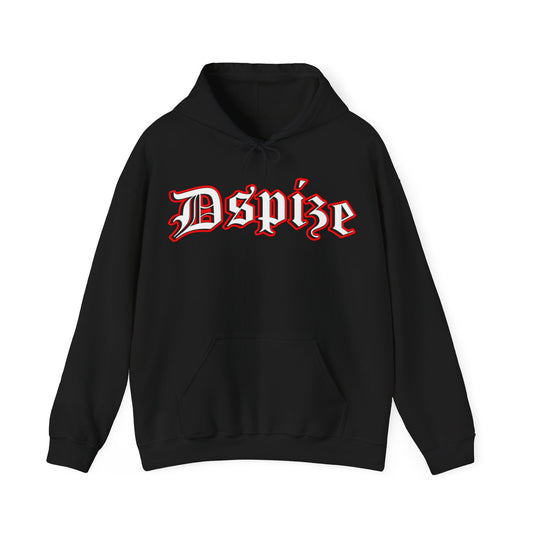 DCL Dspize Old English Red/White/Black  Hood