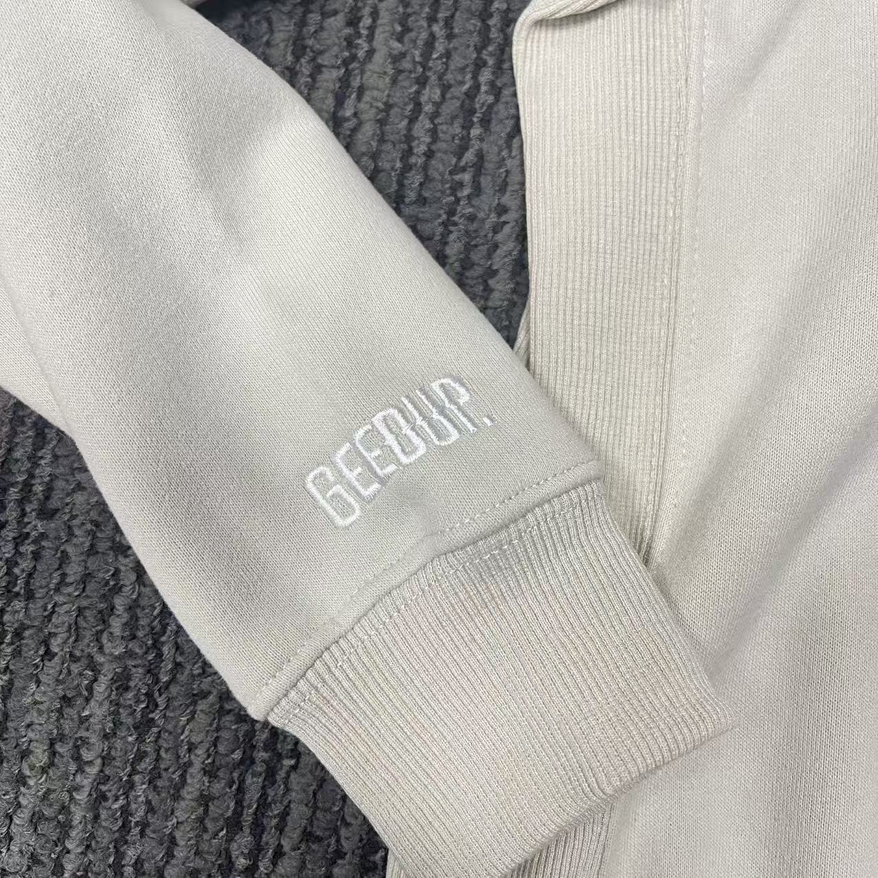 Geedup x Trapstar PFK x Irongate Hoodie 'Grey / Black' (2025)