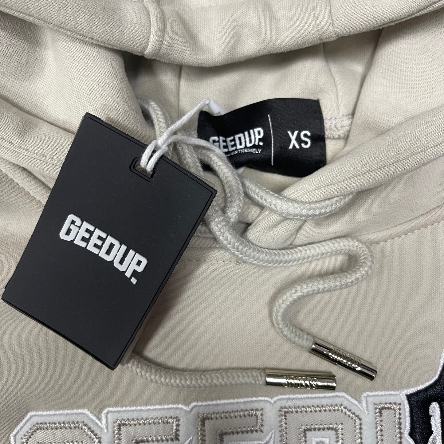 Geedup x Trapstar PFK x Irongate Hoodie 'Grey / Black' (2025)