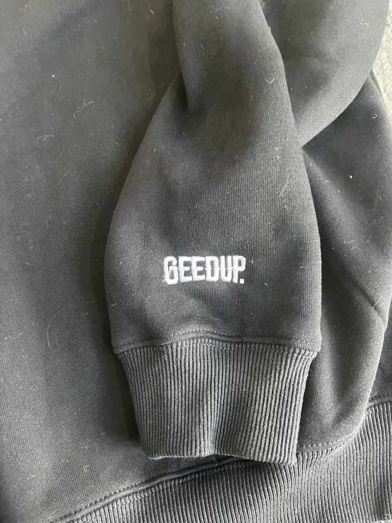 Geedup Handstyle Hoodie 'Black / Chrome' (2024)